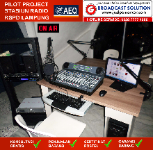 Pilot Project Radio FM RSPD Lampung Studio